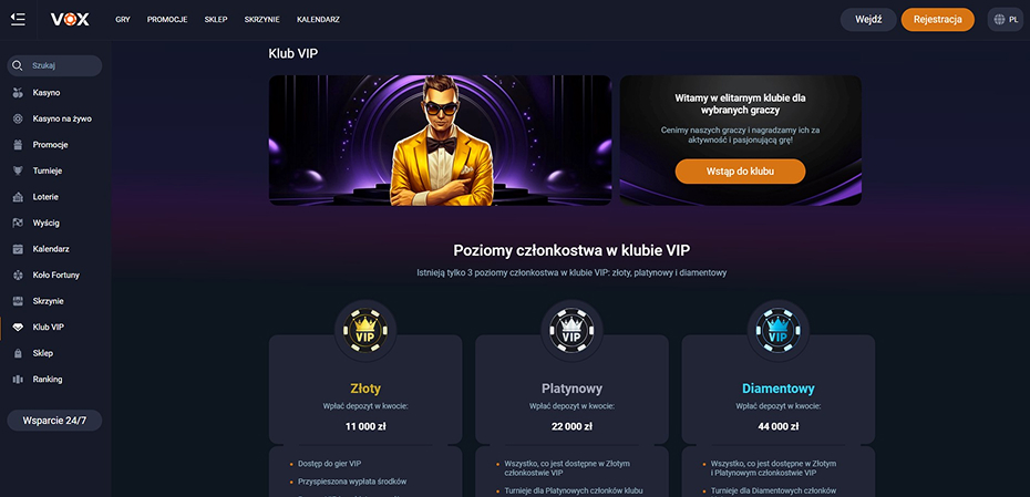 VoxCasino — Kompleksowy przewodnik po świecie rozrywki online VoxCasino — Kompleksowy przewodnik po świecie rozrywki online